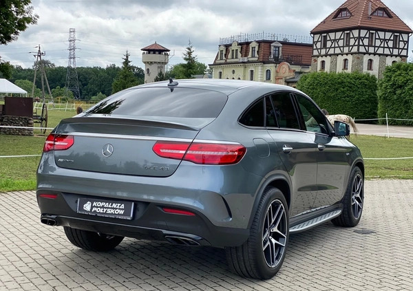 Mercedes-Benz GLE cena 250000 przebieg: 81000, rok produkcji 2018 z Świdnica małe 211